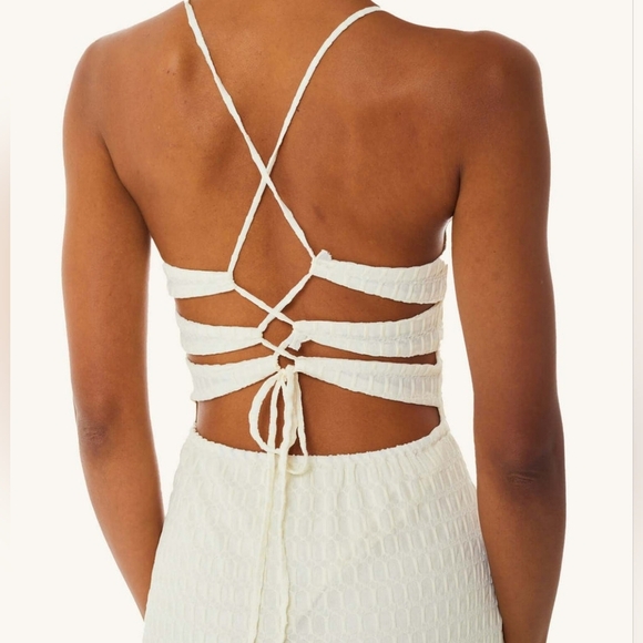 Nwt find me now Roman Mesh Kai Dress - Picture 4 of 10